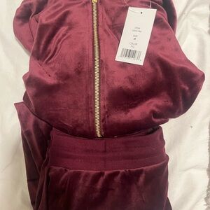 Elegant Burgundy Women's Jumpsuit